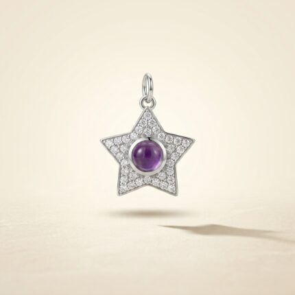 Amethyst Star Pendant