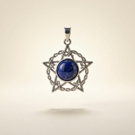 Lapis Lazuli Star Pendant