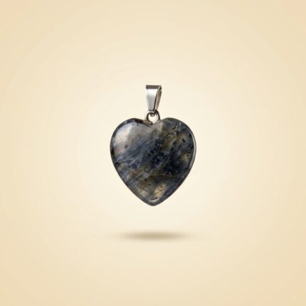 Labradorite Heart Pendant