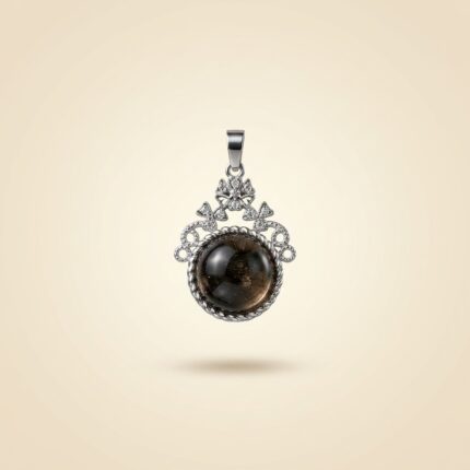 Tiger Eye Round Pendant