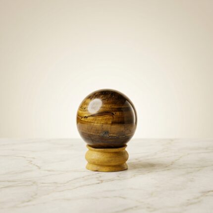 Tiger Eye Crystal Sphere