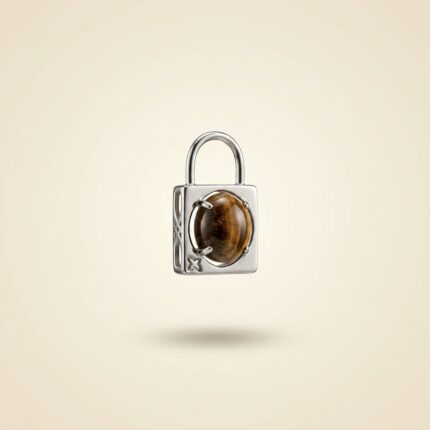 Tiger Eye Lock Pendant