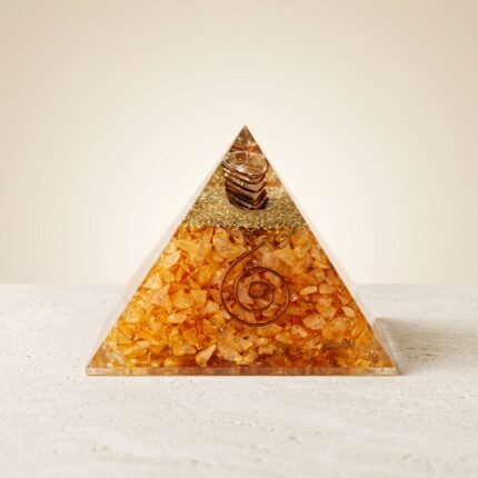 Citrine Crystal Pyramid