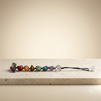 7 Chakra Tumbled Stone Hanging Ornament