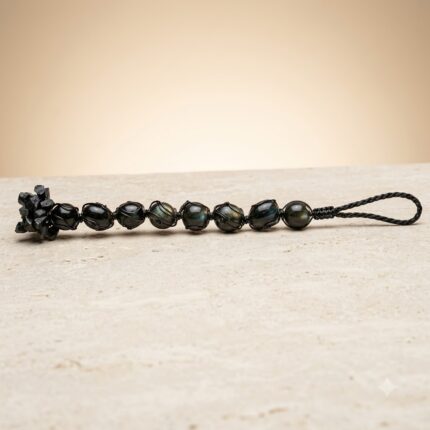 Labradorite Black Tournamile Komboloi