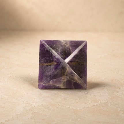 Natural Amethyst Crystal Pyramid