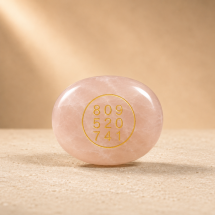 Rose Quartz Zibu Coin