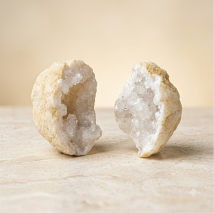 Natural Clear Quartz Geode